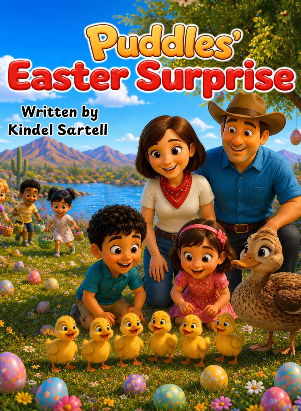 Puddles, The Arizona Duckling book cover